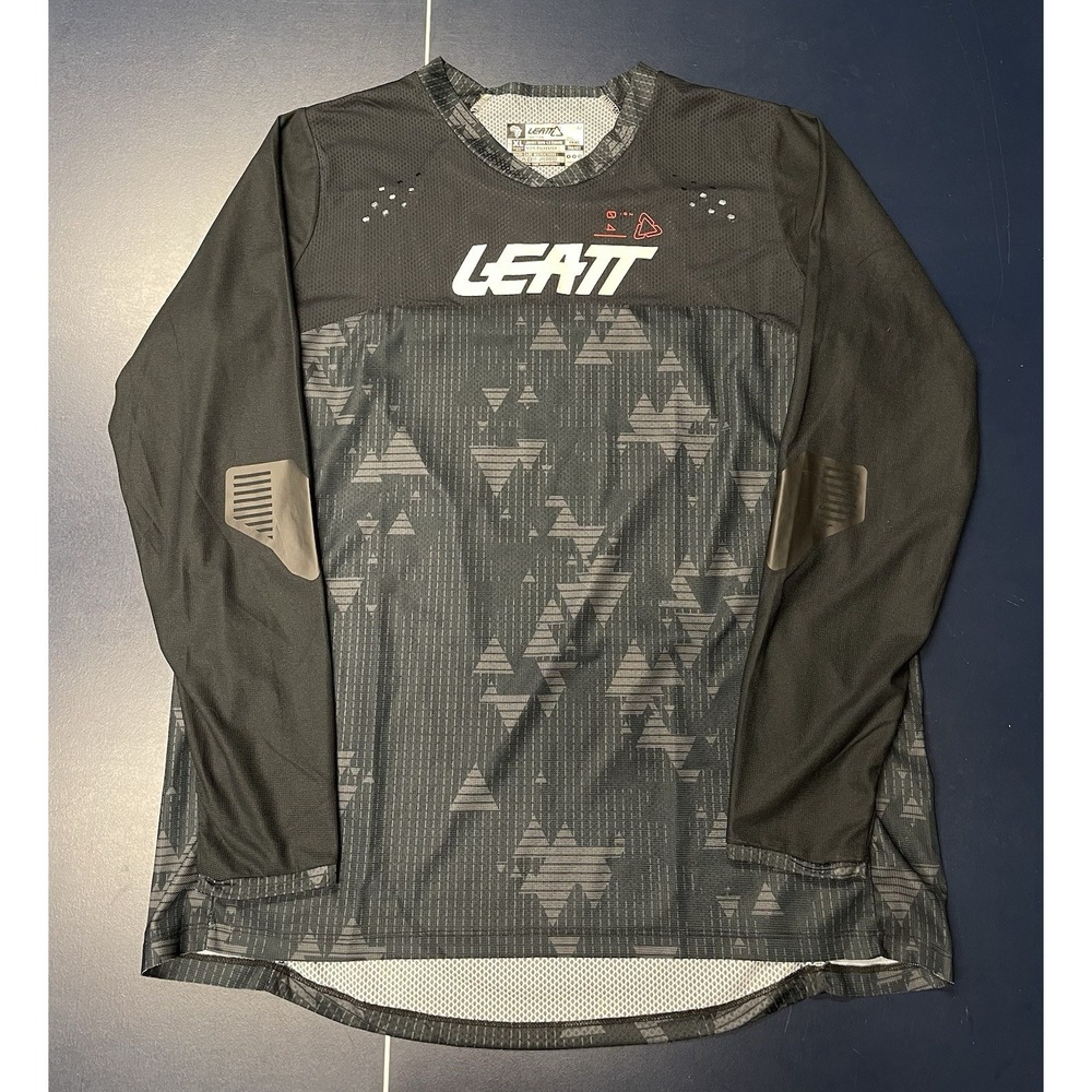 Leatt Moto 4.5 Enduro Jersey Black Long Sleeve Men's XL NWOT